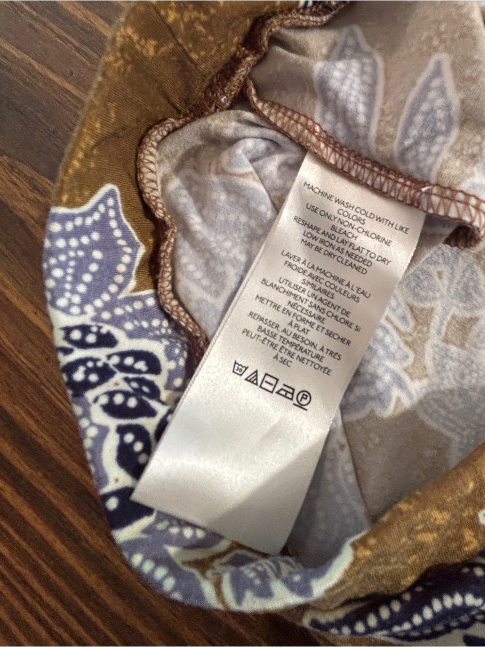 Free People Make A Statement Flare Pants in Bronze Combo Stretch Women’s XS - Picture 4 of 11
